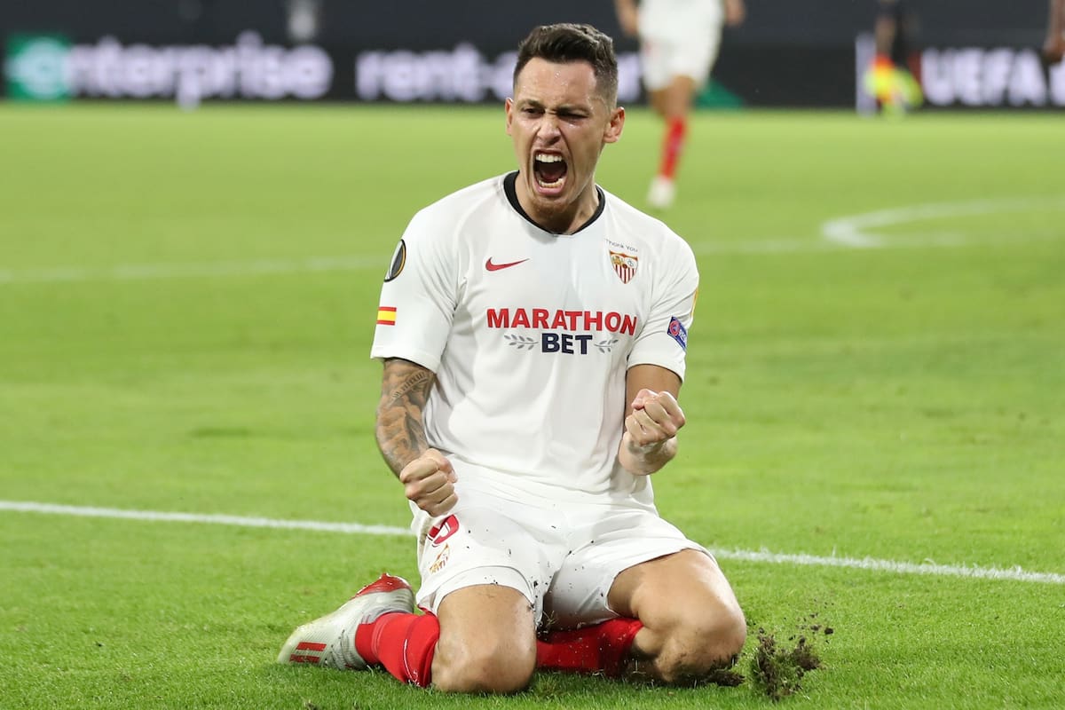 Ocampos sigue de racha: gol agónico para que Sevilla avance a semifinales de la Europa League