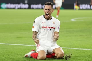 El argentino sensación: un gol agónico de Ocampos llevó a Sevilla a semifinales