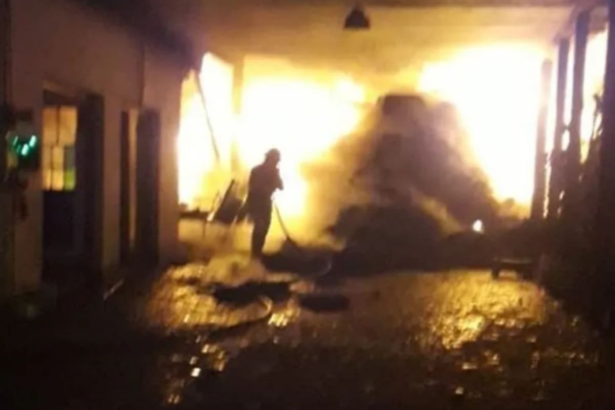 Ocho caballos murieron calcinados tras quedar atrapados en un incendio en su caballeriza