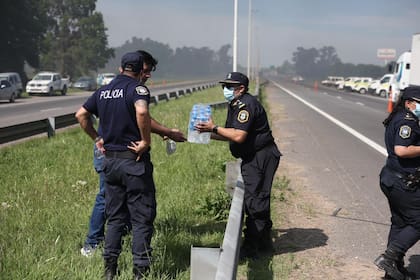 Ocurrió durante la noche del viernes en el Polígono Spegazzini, a metros de la Autopista Cañuelas-Ezeiza