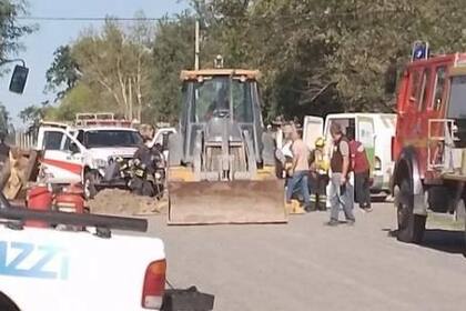 Ocurrió en un pozo séptico de la localidad platense de Las Flores