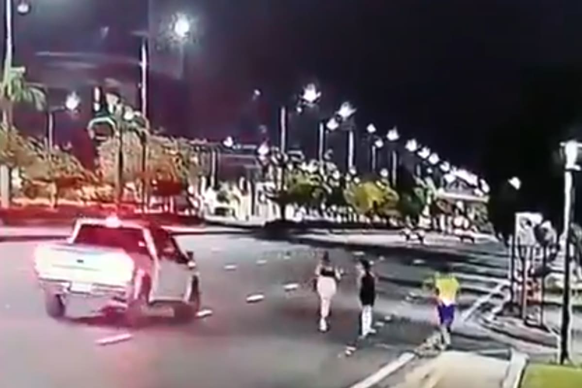Ocurrió sobre la avenida Samborondón