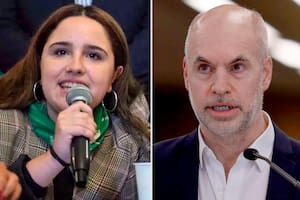 Ofelia Fernández y Horacio Rodríguez Larreta
