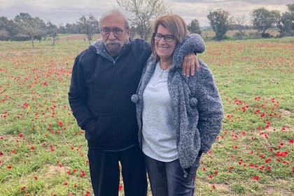 Ofelia junto a su marido Héctor Roitman