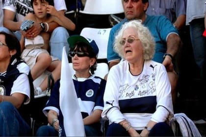 Ofelia Wilhelm en la cancha