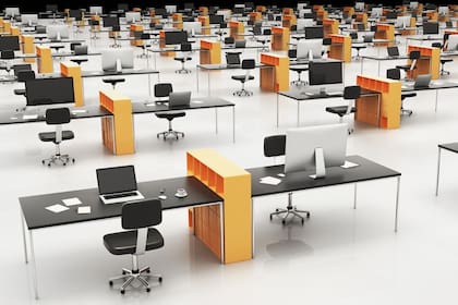 Oficinas vacías, sólo una ilusión