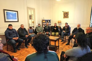 Ojea, con referentes de la UTEP