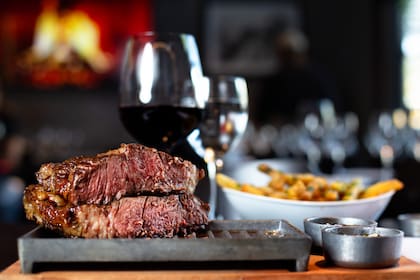 Ojo de bife, uno de los platos estrella del nuevo bodegón.