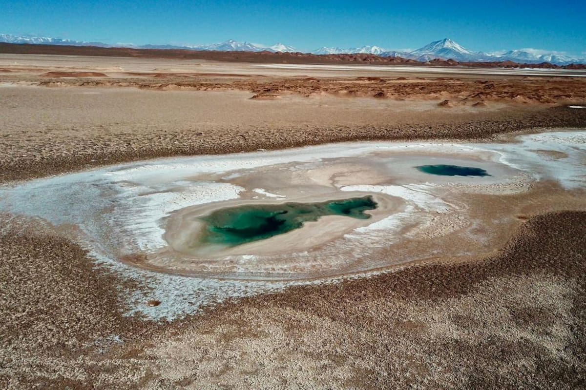Ojos de Mar en Tolar Grande, Salta