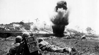 Okinawa fue uno de los pocos lugares de Japón donde se libraron combates terrestres durante la Segunda Guerra Mundial
