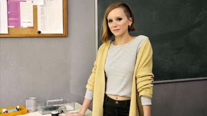 Oksana es la nueva alumna del curso