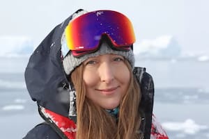 Oksana Savenko es bióloga marina. "Mis padres permanecen en Kiev, que es bombardeada periódicamente"