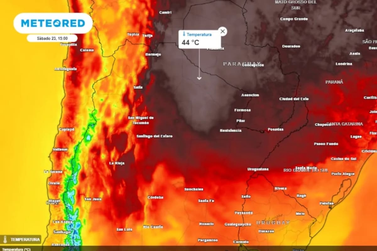 Ola de calor en el norte del país