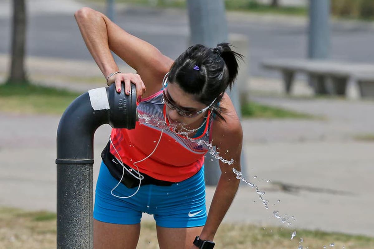 Ola de calor en la Ciudad de Buenos Aires.