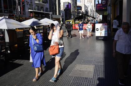 Ola de calor en la ciudad de Buenos Aires