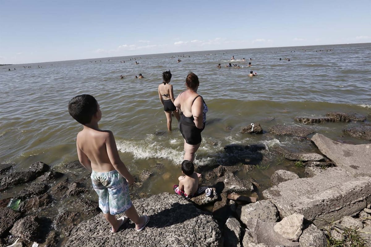 Ola de calor. Vicente López