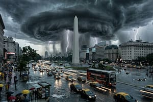 Se avecina una ciclogénesis con tormentas fuertes, actividad eléctrica frecuente, granizo y ráfagas en medio del frío polar: las zonas afectadas
