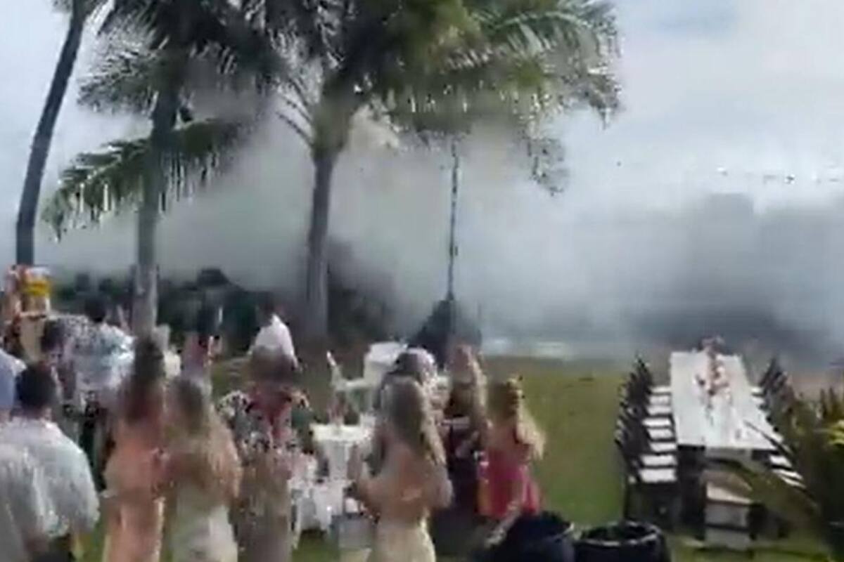 Olas de hasta 6 metros impactaron las costas del sur de la Isla Grande de Hawaii