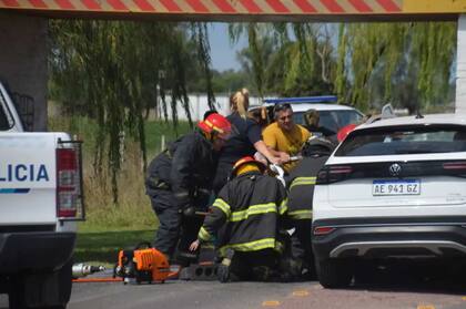 La mujer de 69 años fue asistida y trasladada en ambulancia al Hospital Municipal Dr. Héctor Cura, donde se notificó su fallecimiento.