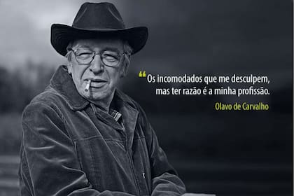 Olavo de Carvalho, gurú del presidente brasileño Jair Bolsonaro vive en un condado rural de Virginia