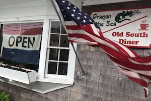 Old South Diner, ubicado en la isla, en 57 Old South Rd, uno de los pocos restaurantes de comida china en Nantucket