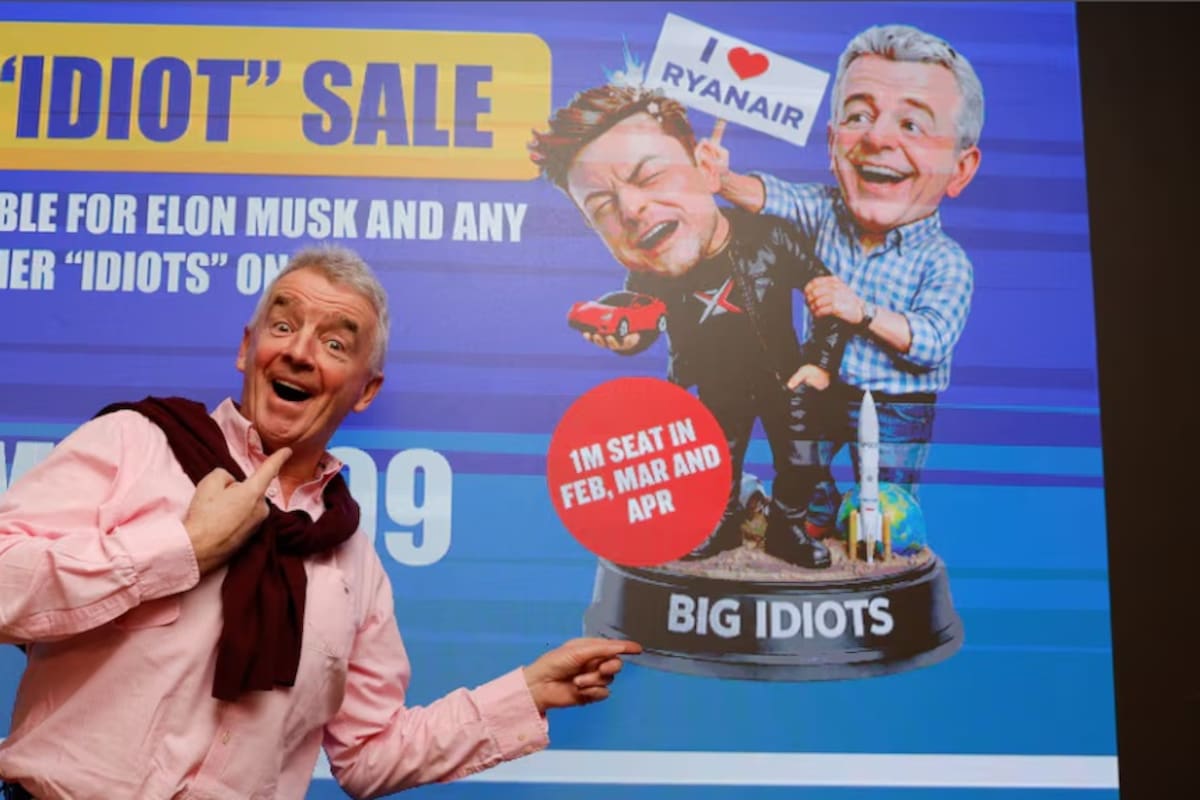 O’Leary dio hoy una conferencia de prensa