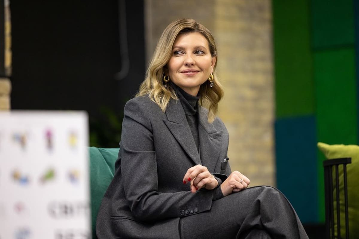Olena Zelenska, la primera dama de Ucrania (Foto: Instagram)
