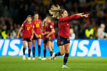 Olga Carmona anotó el único gol de la final en la que España le ganó a Inglaterra 1 a 0 y se coronó campeón del Mundial 2023