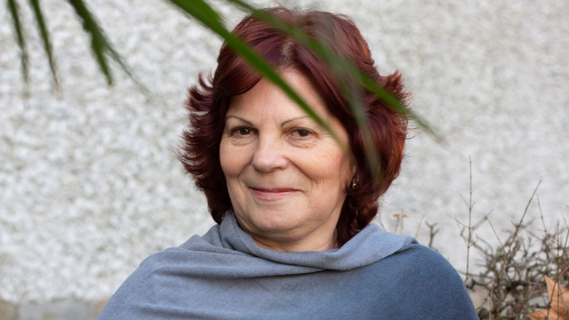 Olga Garaventa, en su casa de Banfield