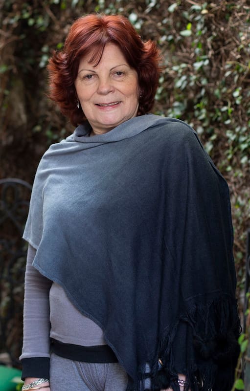 Olga Garaventa, en su casa de Banfield