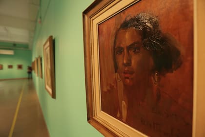 Olga Settembrini. Autorretrato Museo Quinquela Martin