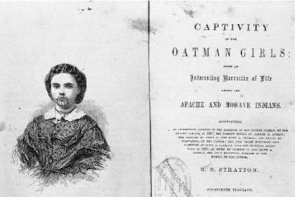 Olive Oatman narró su cautiverio al reverendo Royal B. Stratton, quien escribió un libro sobre la historia