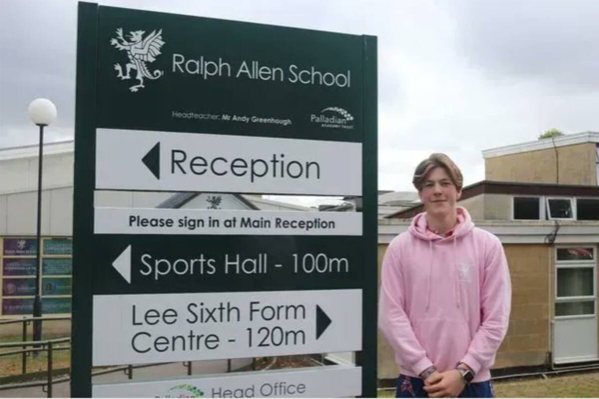 Oliver Chadwick, el joven estadounidense de 19 años que completó sus estudios a pesar de padecer dislexia