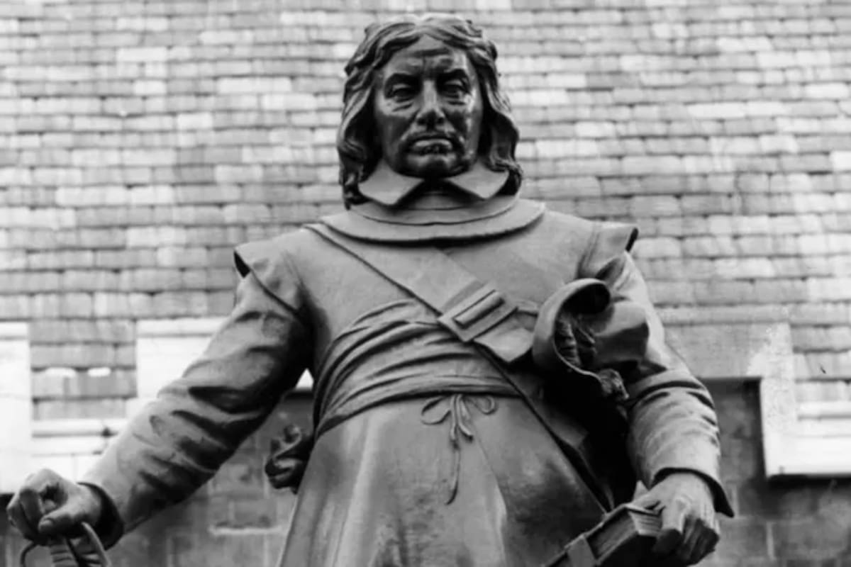 Oliver Cromwell dirigió a Reino Unido durante su etapa republicana