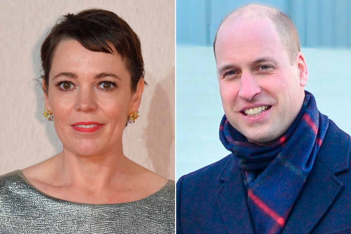 Olivia Colman contó cómo fue el encuentro con el príncipe William, durante una recepción en el palacio de Buckingham
