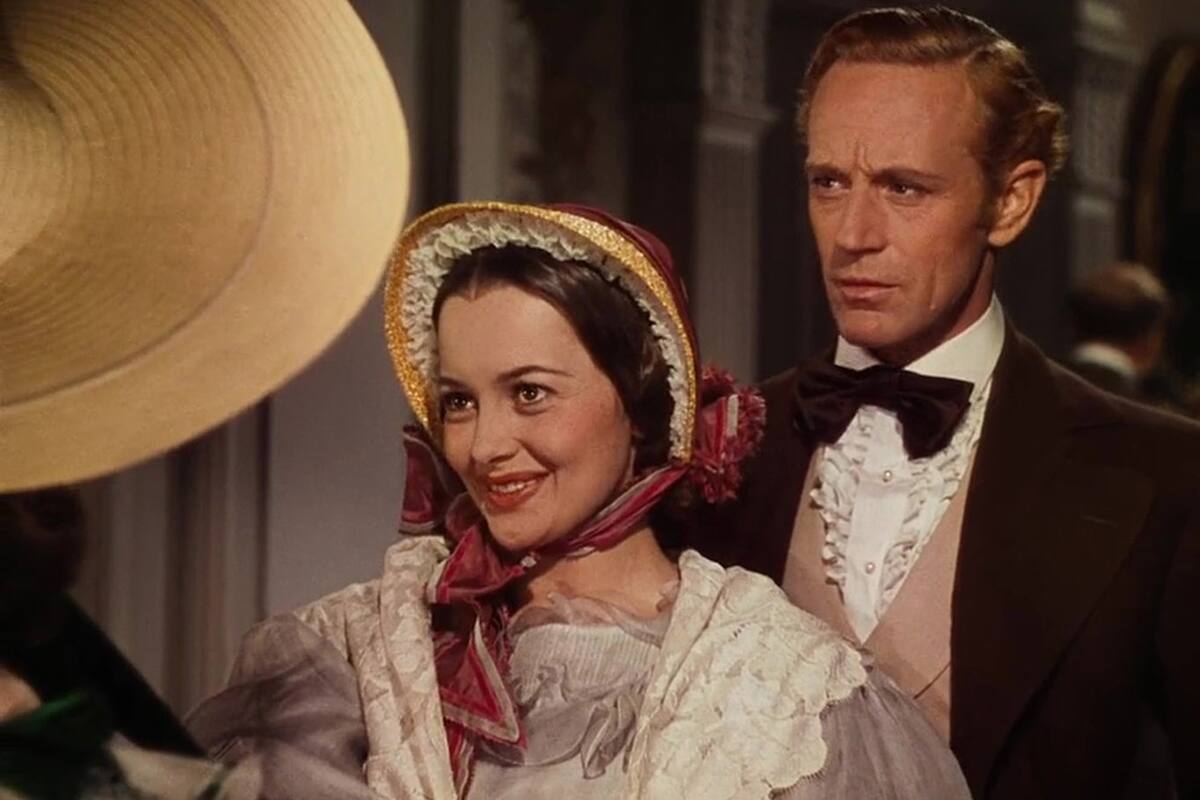 Olivia de Havilland en Lo que el viento se llevó