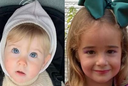 Olivia y Anna fueron secuestradas por su papá el 27 de abril