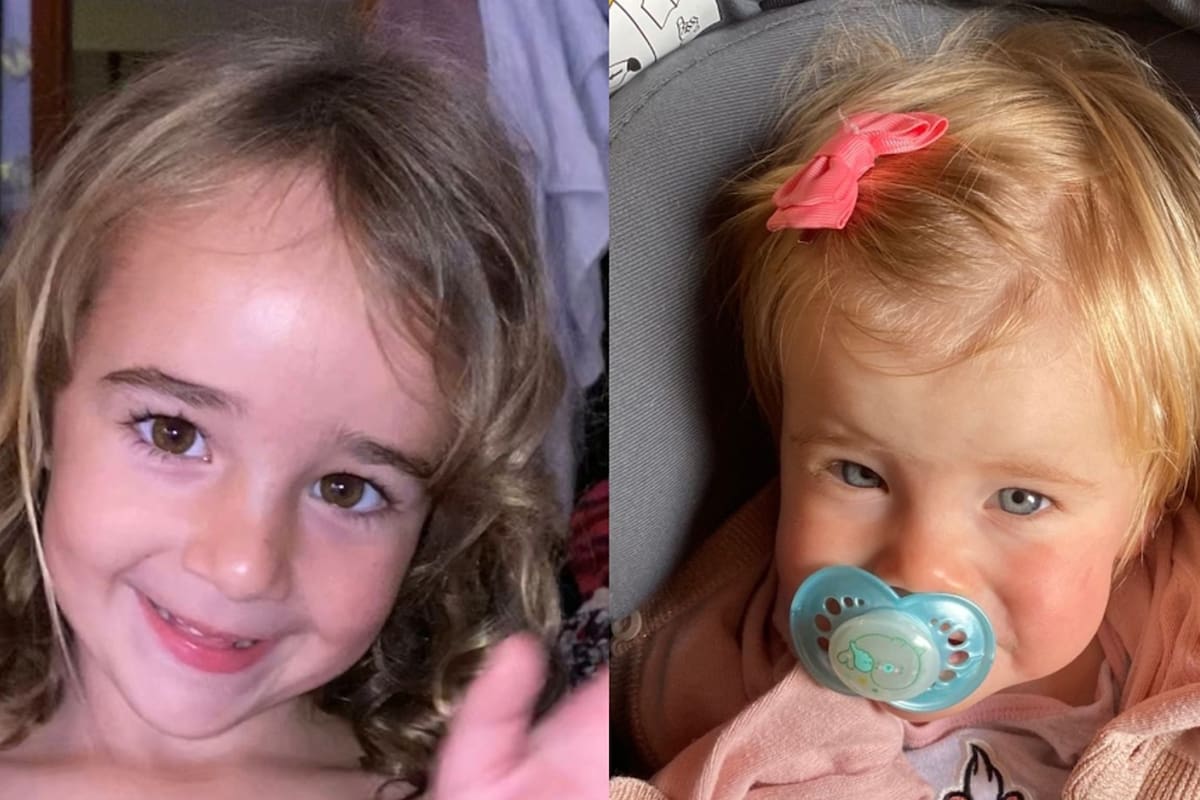 Olivia y Ana, las niñas presuntamente secuestradas por su padre en Tenerife