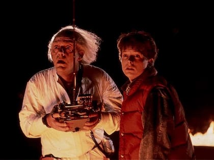 Una escena de Volver al futuro (Foto: Archivo)