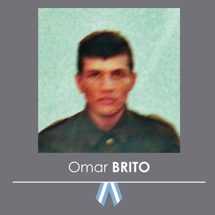 Omar Brito, soldado de Malvinas