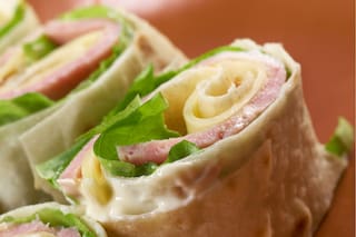 Omelette al horno de jamón y queso