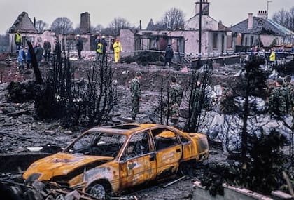Once habitantes de Lockerbie murieron por la caída del avión en el pueblo (Foto: Getty Images)