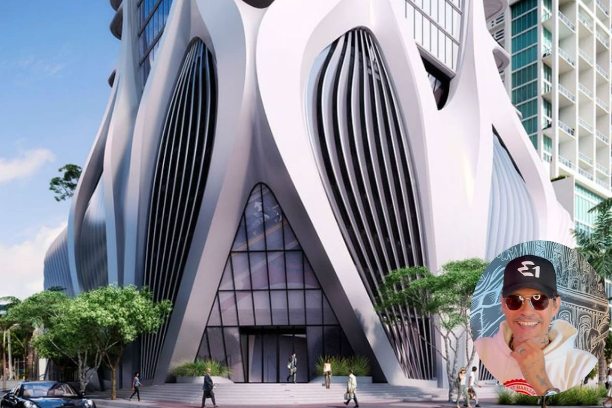 One Thousand Museum, el edificio donde se ubica el departamento de Marc Anthony en Miami