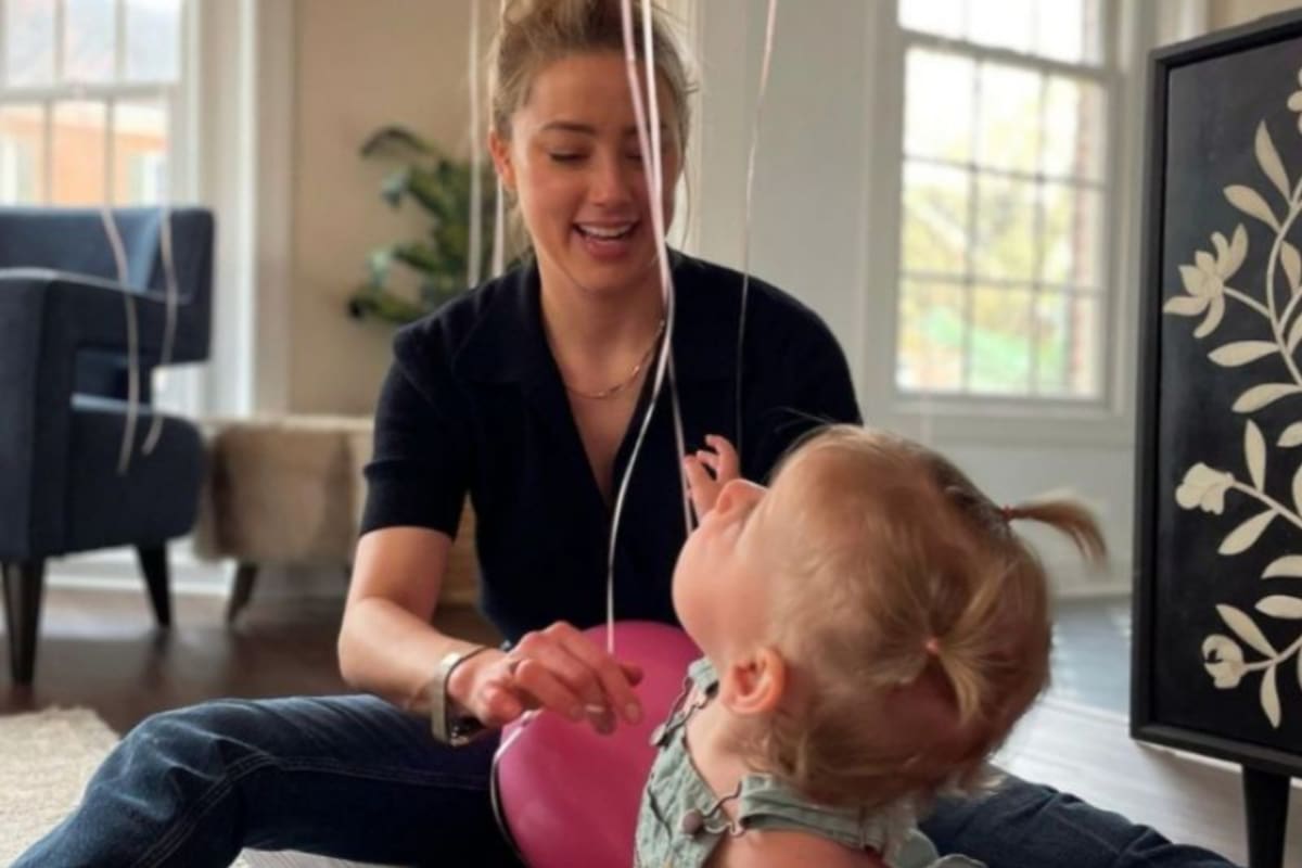 Oonagh Paige es la hija que Amber Heard tuvo a través de un vientre subrogado