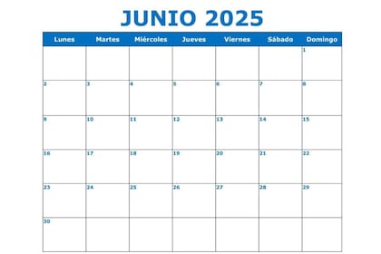 Opciones de calendario para imprimir