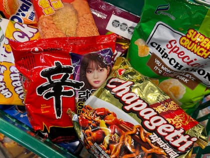 Opciones de fideos como para sentirse en Asia
