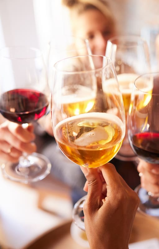 Opciones para el momento del brindis del domingo