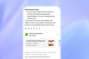 OpenAI está probando con mostrar avisos contextuales en las cuentas gratis y Go de ChatGPT en Estados Unidos; por ahora se pueden desactivar