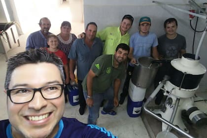 Operarios y productores integrantes de CerLac