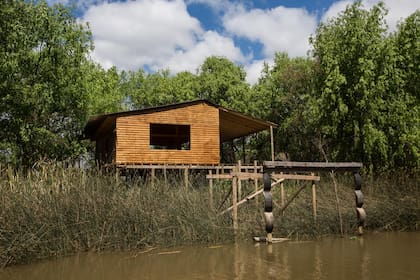 Las construcciones están en una zona disputada por la municipalidad de Tigre